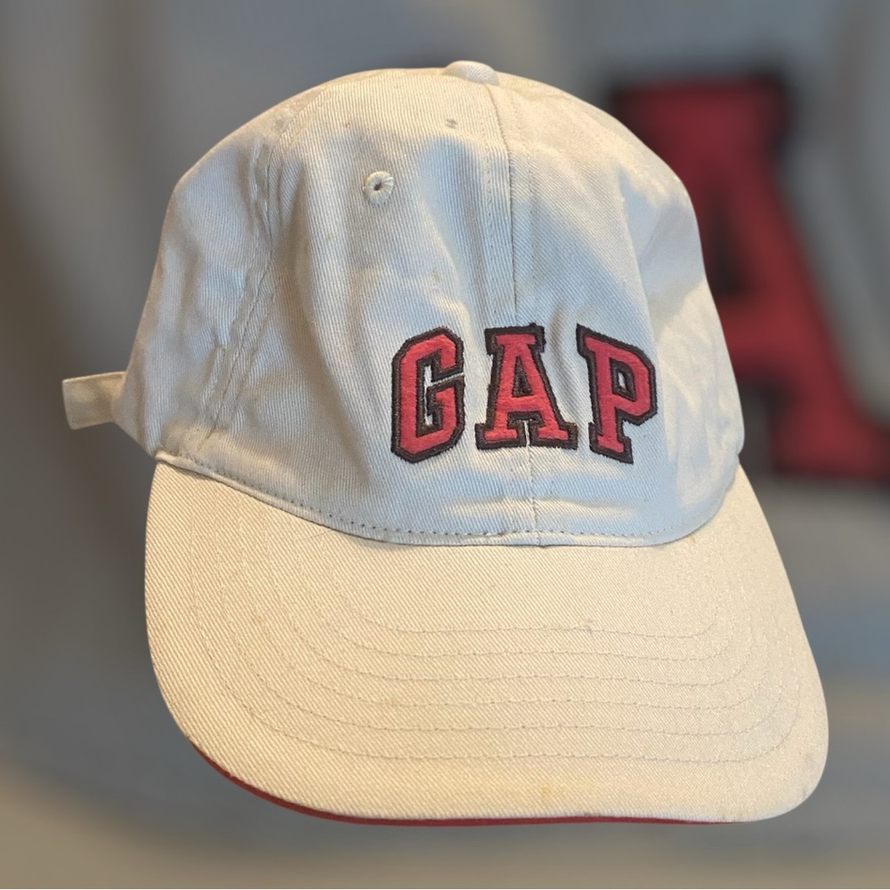 Vtg Y2K Gap Cap Hat Adjustable Buckle Back